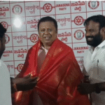 చంద్రగిరి జనసేన నేతల నుండి హస్తకళల అభివృద్ధి కార్పొరేషన్ చైర్మన్ పసుపులేటి హరిప్రసాద్ గారికి ఘన సన్మానం ఆంధ్రప్రదేశ్ హస్తకళల అభివృద్ధి కార్పొరేషన్ చైర్మన్