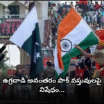 పాక్ దిగుమతులపై భారత్ పుల్స్టాప్ పెట్టింది In response to the Pahalgam attack, India has imposed a blanket ban on all imports from Pakistan, effective immediately, citing national security concerns.