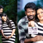 “పెళ్లికూతురి బేబీ బంప్ ఫోటోతో మహేశ్ విట్టా సర్ప్రైజ్ – గుడ్ న్యూస్ చెప్పిన కమెడియన్!” ప్రముఖ యూట్యూబ్ కంటెంట్ క్రియేటర్, కమెడియన్ మహేశ్ విట్టా తన అభిమానులకు హ్యాపీ న్యూస్ చెప్పాడు. తన భార్య గర్భవతి అని సోషియల్ మీడియా ద్వారా ప్రకటించాడు. ఈ సందర్భంగా ఆమె బేబీ బంప్తో ఉన్న ఫోటోలను కూడా షేర్ చేశాడు మహేశ్. ఫొటోలతో పాటు ఎమోషనల్ నోటు కూడా పోస్ట్ చేసిన మహేశ్ – "ఇది మా జీవితంలో అద్భుతమైన దశ" అంటూ అభిమానం చాటుకున్నాడు. ఈ పోస్టుకు నెటిజన్ల నుంచి శుభాకాంక్షల వెల్లువ వస్తోంది. సినీ ప్రముఖులు, ఫ్యాన్స్ అందరూ వారికి భవిష్యత్తు కోసం శుభాభినందనలు చెబుతున్నారు. వివాహ అనంతరం మహేశ్ విట్టా జీవితం మరో కొత్త మలుపు త్రోగుతుండగా… ఈ గుడ్ న్యూస్తో అభిమానులు ఆనందంలో మునిగిపోయారు.