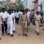District SP Sri G. Krishnakant, IPS, inspected the police quarters in Mulapet, addressing the issues faced by police families and emphasizing the importance of cleanliness and community responsibility.