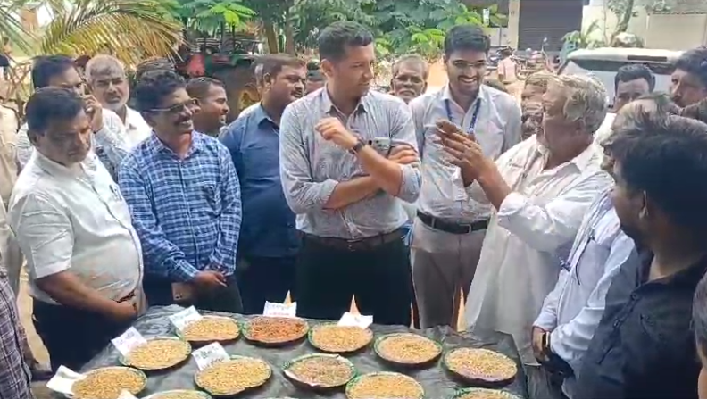 Collector Pratik Jain urged farmers to cultivate millets as intercrops along with commercial crops for better income and sustainable farming.