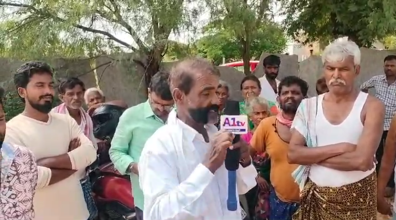 Residents of BC Colony in Roddham Mandal protested for water due to a severe shortage caused by unauthorized connections. Panchayat Secretary Ramesh assured them of a swift resolution.