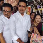 మంచి ప్రభుత్వం కార్యక్రమంలో 100 రోజుల సంక్షేమం, అభివృద్ధి పథకాలు ప్రచారం చేస్తూ, కెంగువ గ్రామంలో మంత్రి శ్రీనివాస్ పాఠశాలలు, అంగన్వాడీ కేంద్రాలు పరిశీలించారు.