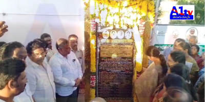 MLA Vemireddy Prashanthi Reddy laid the foundation for cement roads under the Palle Panduga initiative, led by CM Chandrababu Naidu and Deputy CM Pawan Kalyan.