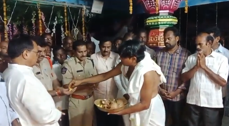 In preparation for the Bhairava Utsav in Ambajipet on October 16, DSP Y. Govindarao urged the committee for traditional arrangements, ensuring safety and adherence to guidelines.
