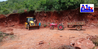 CPM district secretary D. Venkanna has demanded an immediate halt to the illegal layout activities by Vaibhav Habitats in Arli village, violating VMDA regulations.