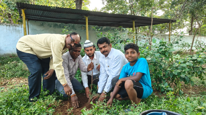 On Vijayadashami, Ramagundam celebrates by planting sacred Jammi tree saplings, preserving tradition and culture under the guidance of local leaders.