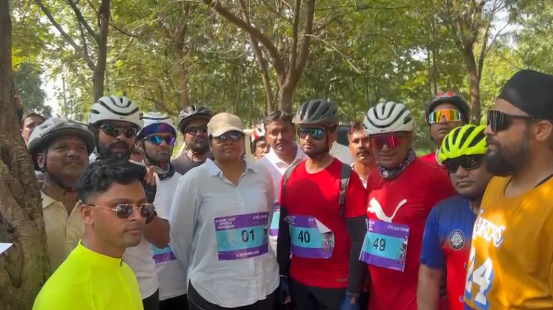 The Wildlife Festival in Jannaram, Mancherial district saw forest officials and cyclist clubs from five districts participating in a 25 km cycling event to raise awareness about wildlife conservation.
