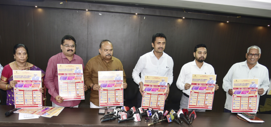 District Collector A. Shyam Prasad emphasized the comprehensive development of villages through the PM Juga scheme during a review meeting with officials.