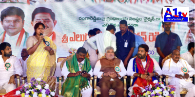 Eluganti Madhusudhan Reddy took the oath as Chairman of the Ranga Reddy District Library Association in a ceremony attended by notable political figures and community leaders.