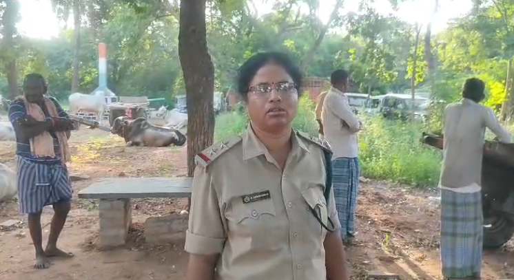 Proddatur forest officials seized 12 bullock carts involved in illegal sand transport from forest lands, warning strict action against offenders.