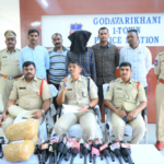 odavarikhani One Town police seized 5 kg of ganja, with ACP Ramesh leading the operation. He reiterated the government's commitment to a drug-free Telangana.