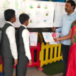 Celebrating International Art Day, Gayatri Vidyaniketan hosted an art exhibition where students showcased diverse artworks, highlighting their innate talents and creativity.
