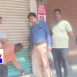 Dr. K. Venkataramana leads an inspection at Health Line Diagnostics in Warangal, seizing unregistered clinics and unauthorized doctors.