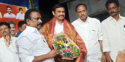 In a meeting led by Gannavaram MLA Giddhi Satyanarayana, Peera Battula Rajasekhar was introduced as the NDA candidate for the Legislative Council, with a call for support and effective governance.