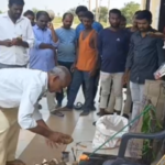 Jangarai Society, under Chairman Srinivas Reddy, inaugurated paddy procurement centers in several villages. Farmers are urged to sell their produce at these government centers.