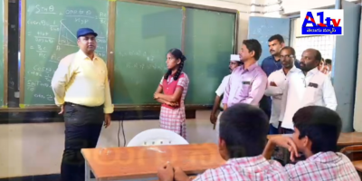 Medak Collector Rahul Raj conducted a surprise inspection of a school, urging teachers to focus on student attendance and better education outcomes.