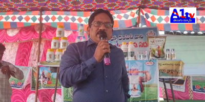 Natco Company educated farmers in Rayigudem about pesticide usage, launching "Glanz," a new pesticide that protects crops and ensures high quality at affordable rates.