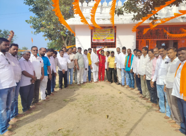 The Navaratri celebrations at Gattu Maisamma Temple in Bainsa featured special pooja ceremonies, emphasizing the importance of Hindu Dharma and unity among devotees.