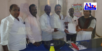 A petition was submitted to Deputy Irrigation Sulochana Reddy regarding the destruction of wooden structures in the Vadluru Ellareddy Cheruvu by farmers from Brahmanapalli, Kuppiyal, and Tekurala villages. Local leaders supported the cause.