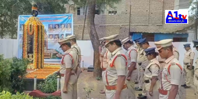 In Khanapur, Nirmal district, a tribute was paid to police martyrs, honoring their sacrifices for public safety, with officials emphasizing the importance of their dedication.