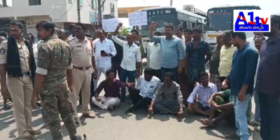 Residents of Gummadidoddi village protested against the ethanol company, citing health concerns and demanding the closure of the pollution-causing facility.