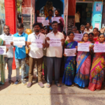CITU, DYFI, and KVPS leaders held a protest in Badvel against the privatization of the Visakhapatnam Steel Plant, emphasizing job security and regional development.