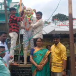 గిరిజన పాత్రికేయుల హక్కుల కోసం నిరసన Tribal journalists in Alluri district protested against the unlawful removal of huts in a designated area, demanding action against the local TDP Sarpanch for their rights and housing.