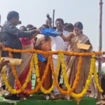 MLA Ragamayi Dayanand and district fisheries officials released 60 lakh fish seeds at Lankasar Project as a Diwali gift to fishermen, ensuring their issues will be addressed.