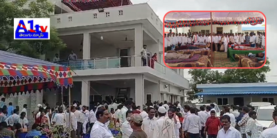 Minister Ponguleti Srinivasa Reddy's birthday saw grand celebrations across Khammam district with blood donation camps, cake cutting, and charity events
