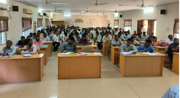 Rampachodavaram ITDA Project Officer Katta Simhachalam instructed engineering officials to submit reports on development programs from state and central governments