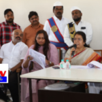 Mayor Gundu Sudharani and local MLA Revuri Prakash Reddy review the progress of development works and issues in Parkal’s JWMC divisions 15, 16, and 17.