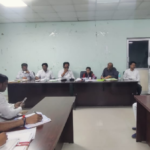 Ramagundam MLA M.S. Raj Thakur emphasized the need for government organizations to address development and welfare programs in affected areas during a review meeting at the municipal office.