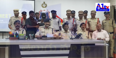 Kandukur police solved the murder case of an elderly couple within 48 hours, linking it to other previous cases through fingerprint evidence.