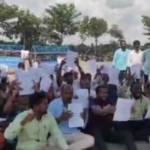 Students and parents staged a protest at the Kamareddy Collectorate demanding better hostel facilities at Mahatma Jyotiba Phule Boys Hostel. They called for immediate action from the district collector.