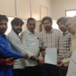 A petition was submitted to the BC Welfare Officer in Peddapalli to ensure Indiramma houses and other government schemes for Veerabhadri community members.