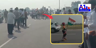 Telangana kids Rajesh (13) and Umesh (12) from Nalgonda are set to create a world record by completing 300 km of non-stop backward skating from Ramoji Film City to Bhadrachalam.