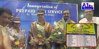Sri Vigneshwara Taxi Service was relaunched at Visakhapatnam International Airport, with advanced features like geo-tracking, benefiting passengers, especially at night.