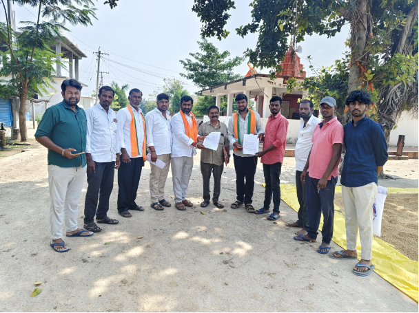 A voter registration drive for graduates was held in Watoli village, with local BJP leaders urging eligible individuals to register for their voting rights.