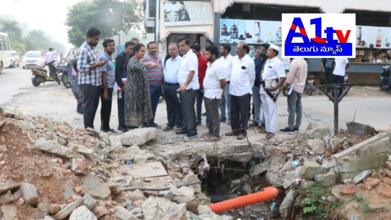 Tirupati Municipal Commissioner N. Maurya has instructed officials to complete the pending drainage channels in the city, which are causing inconvenience to vehicle drivers.