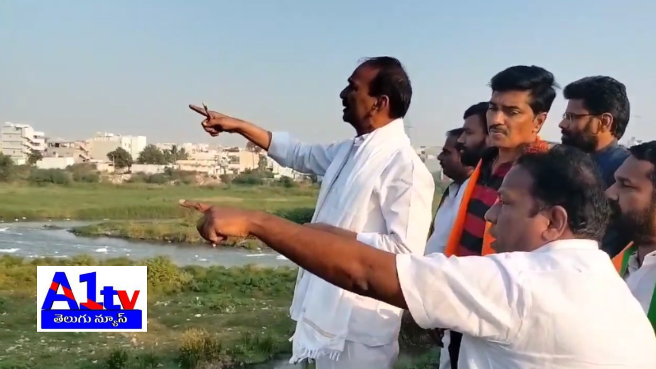 Etela Rajender supports Musi River eviction victims, demands fair compensation, and accuses Congress of neglecting affected families' welfare