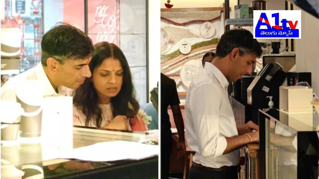 Former UK Prime Minister Rishi Sunak and his wife Akshata Murthy visited Bangalore, where they were spotted at a local coffee shop. They also offered special prayers at the Raghavendra Swami Matha in Jayanagar.