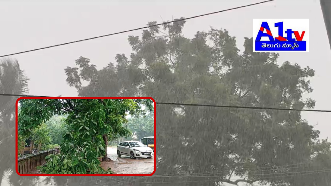 Flooding caused by heavy rains disrupts life in Kovuru mandal, affecting roads and farmlands, leaving residents and farmers anxious.
