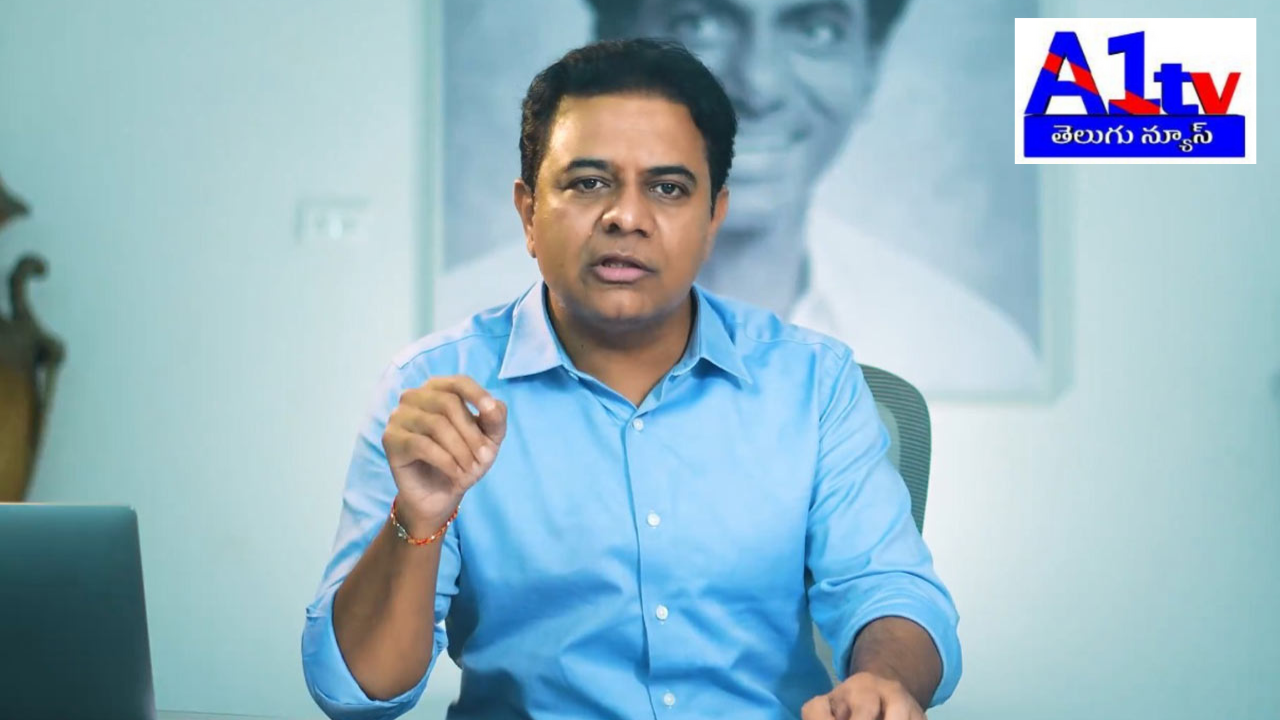 KTR, the working president of BRS, left to participate in the Maha Dharna at Mahabubabad today at 10:30 AM, protesting against the Congress government’s actions against tribal, Dalit, and poor farmers.