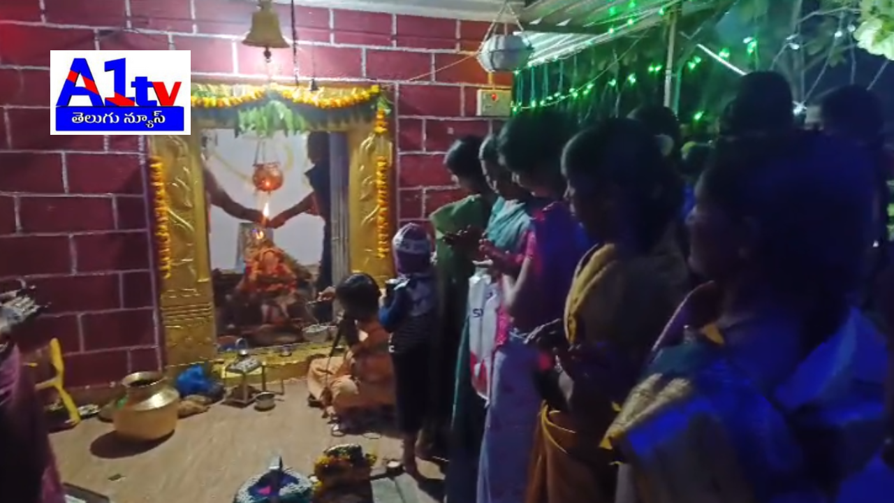 Kartika Masam rituals including Rudrabhishekam and Annadana were celebrated with great devotion in Rudram village, marking the occasion with the lighting of Akasha Jyothi and a grand feast.