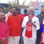 సిపిఐ శతదినోత్సవ వేడుకలలో పతాకావిష్కరణ CPI's centenary celebrations continued on Day 2 with leaders hoisting party flags and emphasizing its historic fight for the underprivileged.
