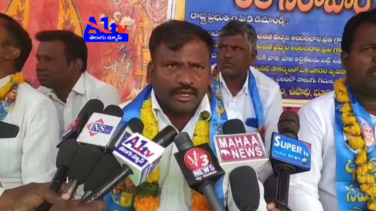 Dharma Samaj Party launched relay hunger strikes across Telangana, demanding quality free education, healthcare, employment, land, and housing for marginalized communities.