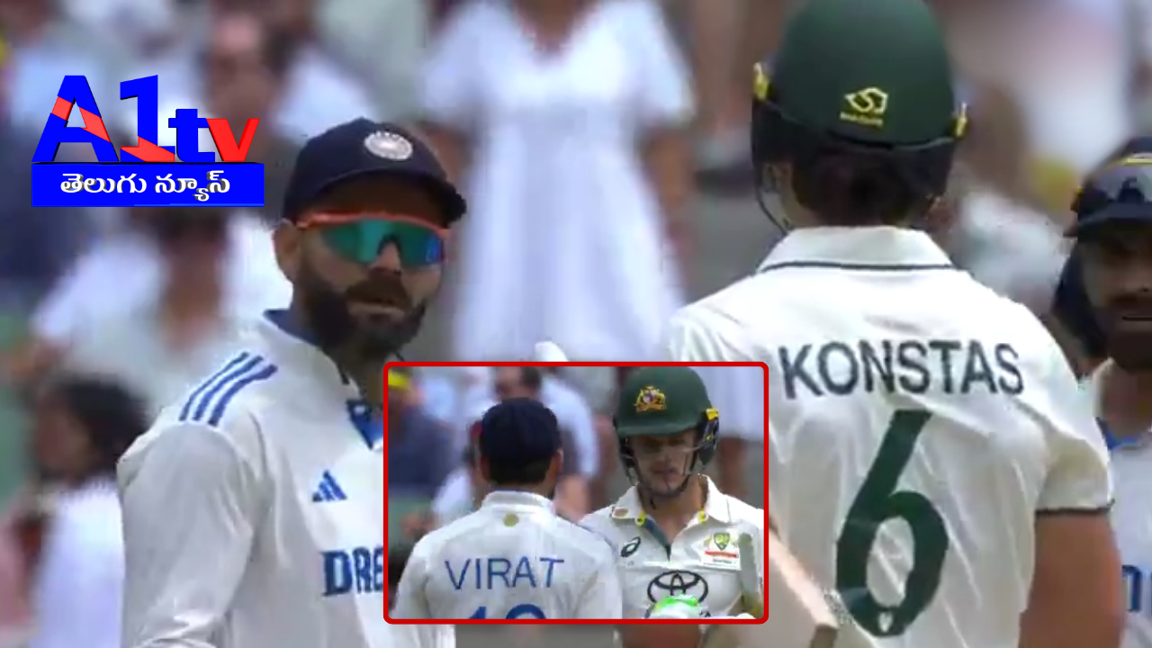 In the Boxing Day Test, Virat Kohli sledged young Australian opener Sam Constanctus. The incident led to a verbal spat, but Constanctus responded with boundaries, scoring 60 runs before getting out.