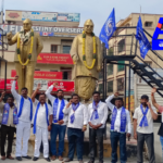 Former MLA Kichchena Gari Lakshmareddy demanded Amit Shah's apology and removal from the cabinet for insulting Dr. B.R. Ambedkar. Congress workers held peaceful protests.