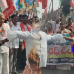 Congress-led protests in Sathupalli included rallies, idol purification, and burning of Amit Shah’s effigy over remarks against Dr. B.R. Ambedkar.